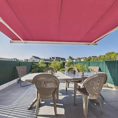 Maison En - Piscine - 2 Adultes 2 Enfants 르크로아시